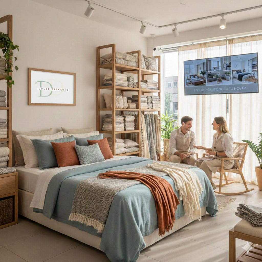 Textiles que hacen hogar.